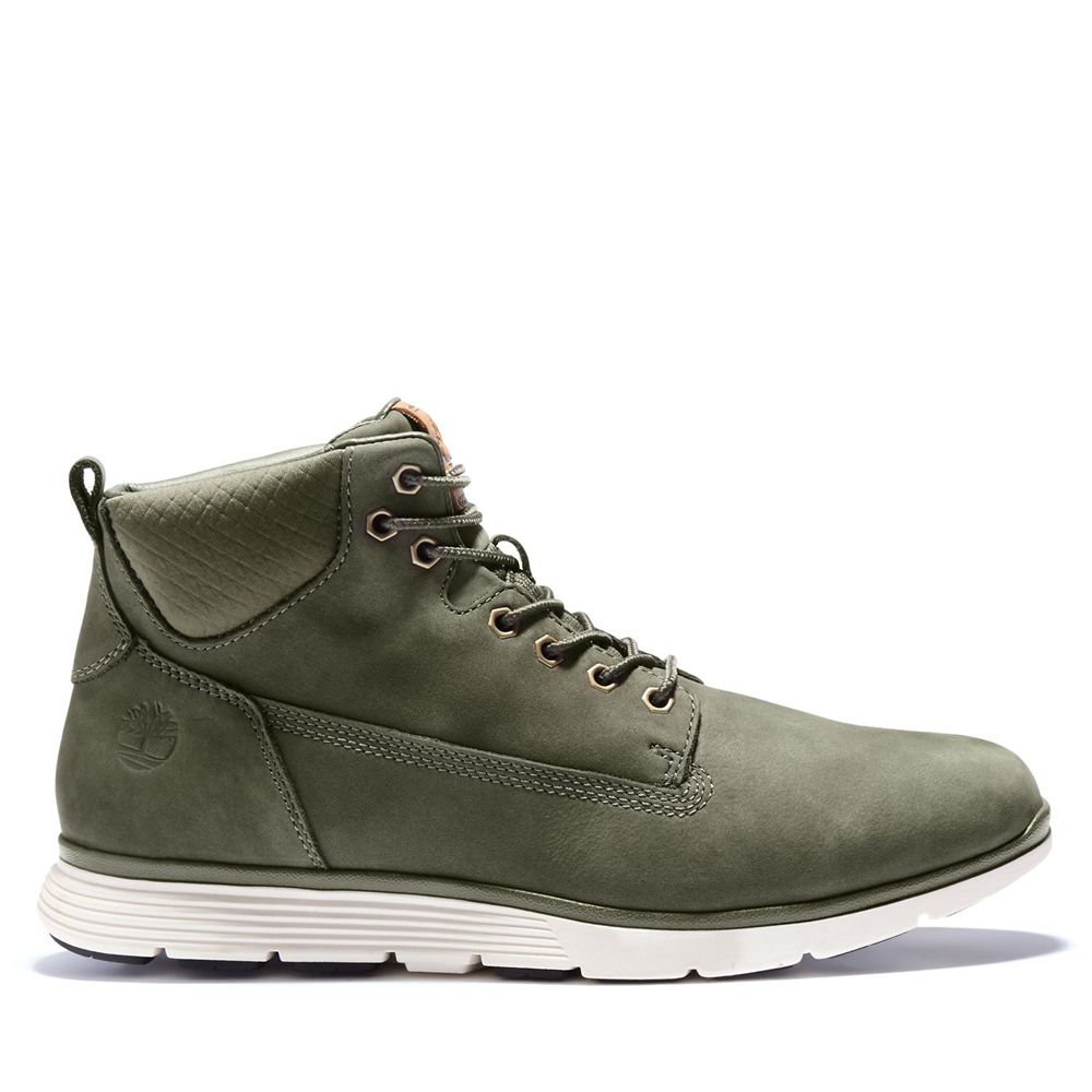 Timberland Mens Sneakers Killington Leather Chukka Boots - Olive - India QU3604275